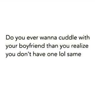 Funny Single Cuddle