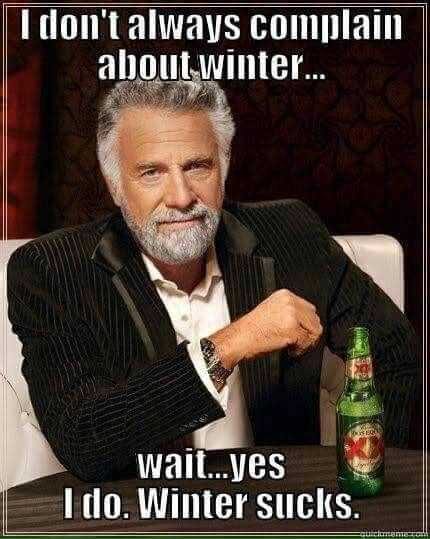 Funny Winter Complaint