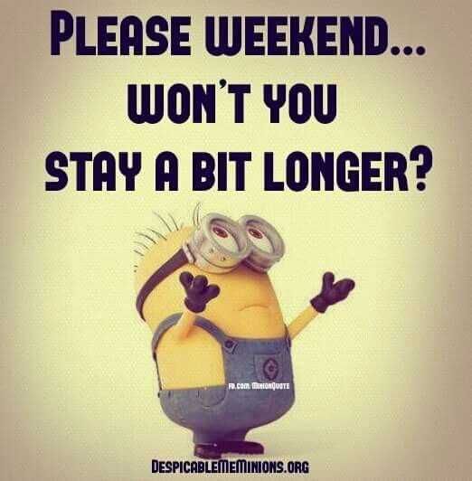 Funny Minion Memes Praying To Weekend Gods