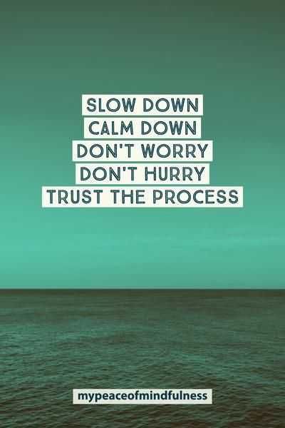 Amazing Motivational Thoughts 10 Slow Down