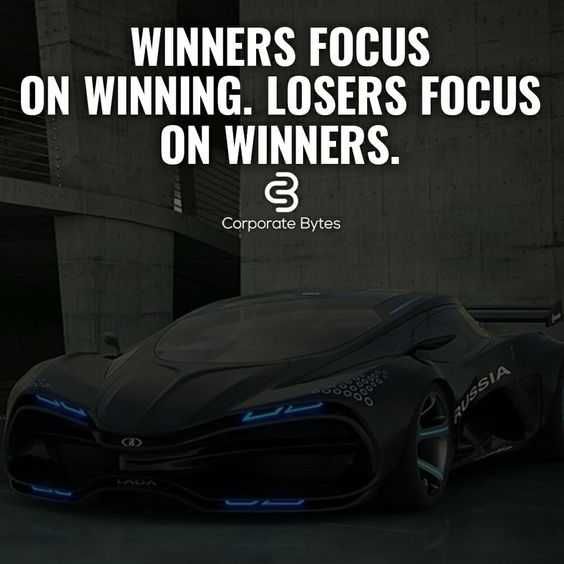Amazing Motivational Sayings 5 Winners Focus