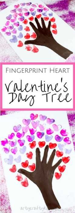 Valentine'S Day Crafts Valentine Day Tree