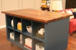 Diy Ikea Bookcase Island