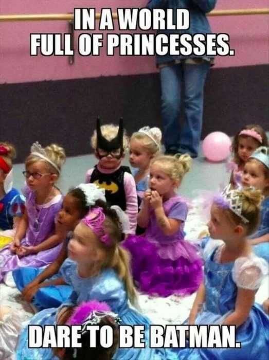 Silly Kid Pics Batgirl
