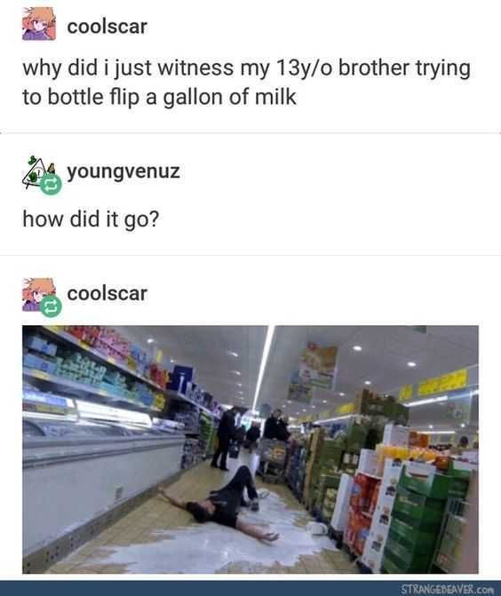 Silly Kid Pics Milk
