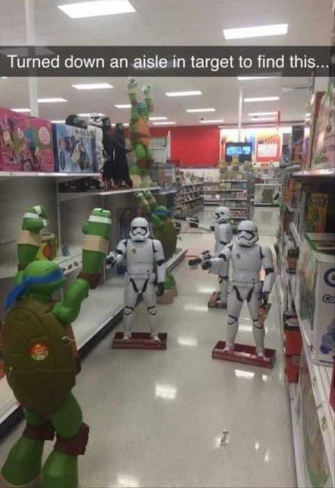 Silly Kid Pics Storm Troopers