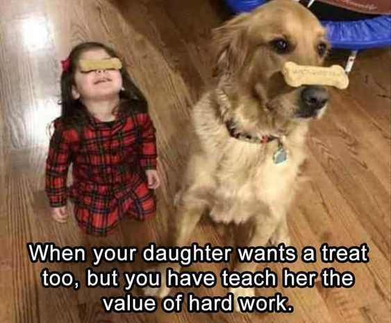 Silly Kid Pics Value Hard Work
