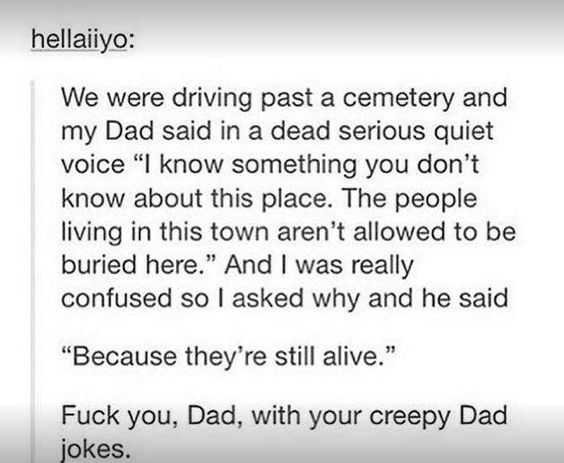 Funny Memes Jokes 1 Creepy Dad Joke