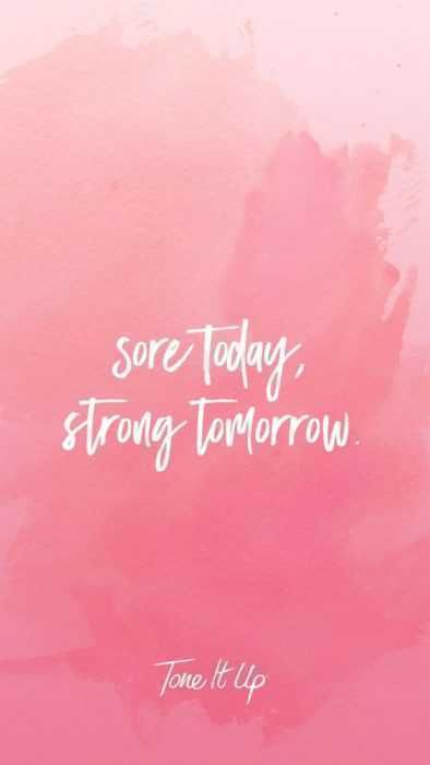 Gym Day Quote Sore Today