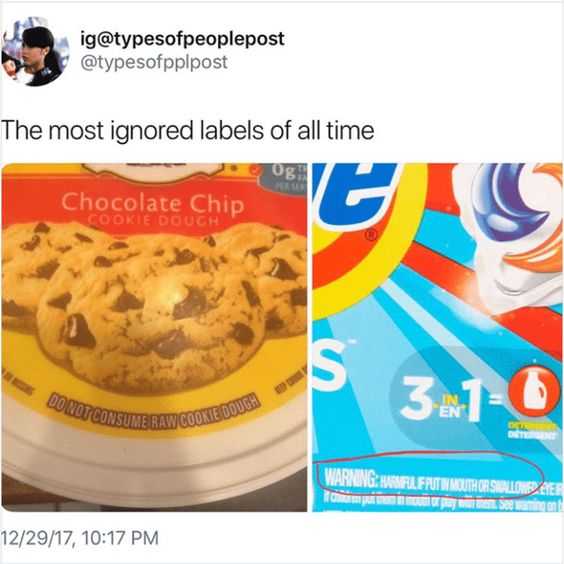 Funny Memes And Pictures 5 Most Ignored Labels