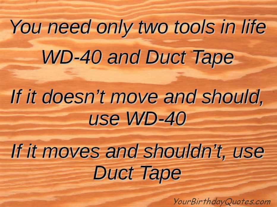 Funny Sayings About Life 2 Tools