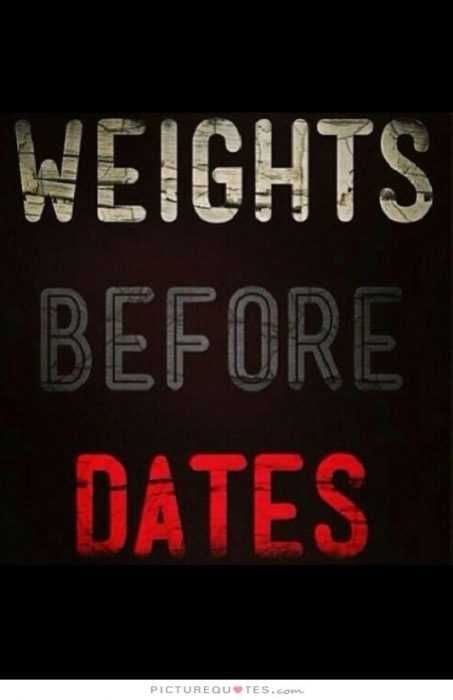 Inspirational Gym Day Quote Priorities