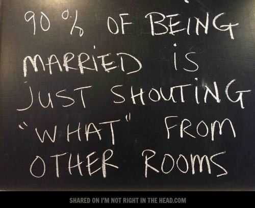 Hilarious Marriage Meme Shouting What