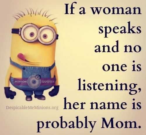 Minion Her Name Mom