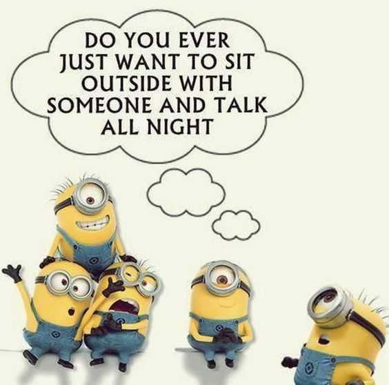 Minion Stay Outside