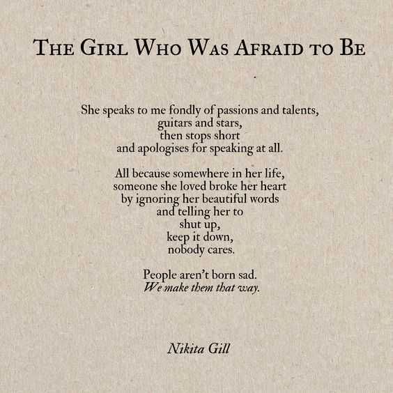 Poetic Quotes Fear