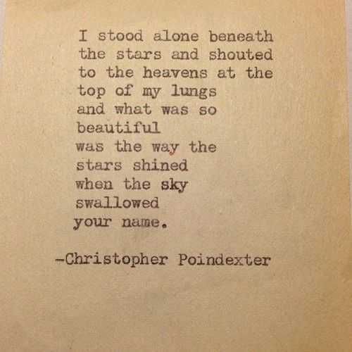 Poetic Quotes Stars