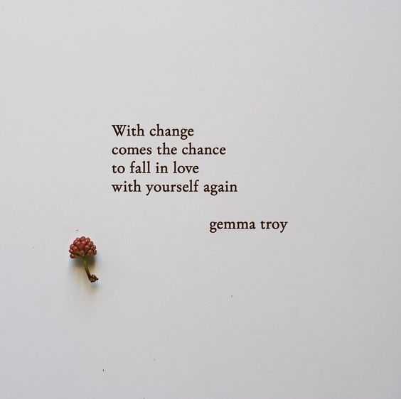 Poetic Quotes Change
