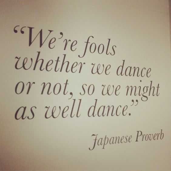 Inspirational Life Quotes Dance