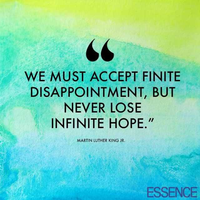 Great Inspirational Quotes Disappointment And Hope