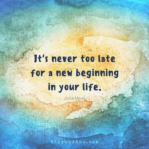 Inspirational Life Quotes New Beginning