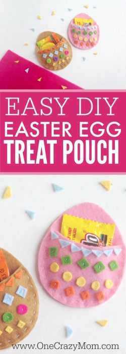 Clever Diy Easter Projects Treat Pouch