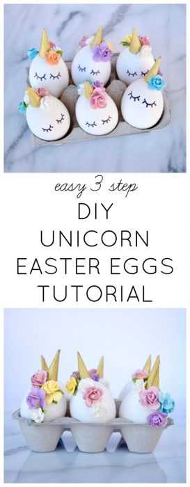 Clever Diy Easter Projects Unicorn Easter Eggs