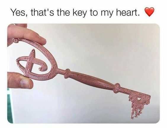 Disney Memes Funny Key To Heart