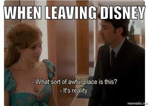 Disney Memes Funny Leaving Disney