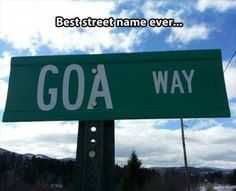 Funny Signs Best Street Name