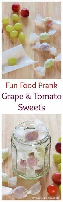 Funny April Fools Pranks Candy Grapes