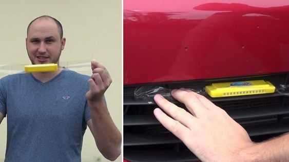 Funny April Fools Pranks Harmonica In Car'S Front Grill