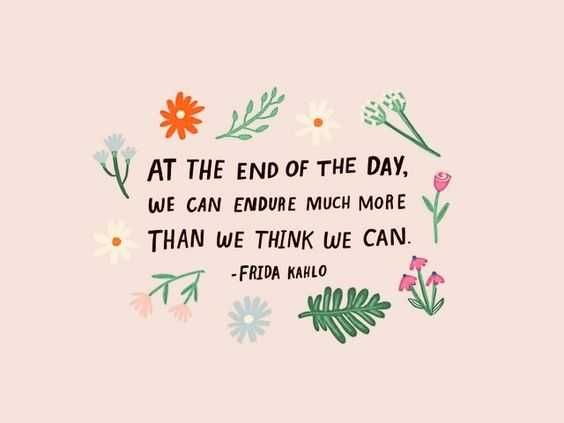 Amazing Inspirational Thought What We Can Endure