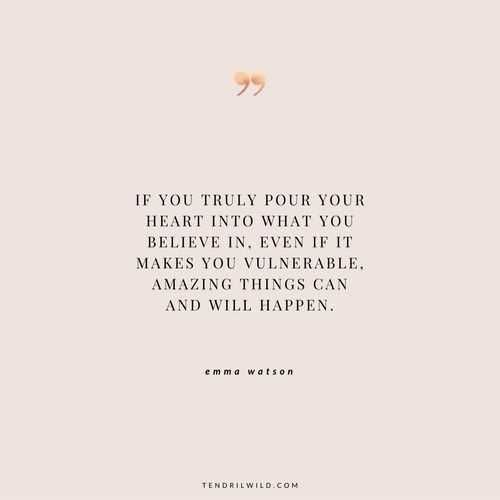 Amazing Inspirational Thought Pour Your Heart Out