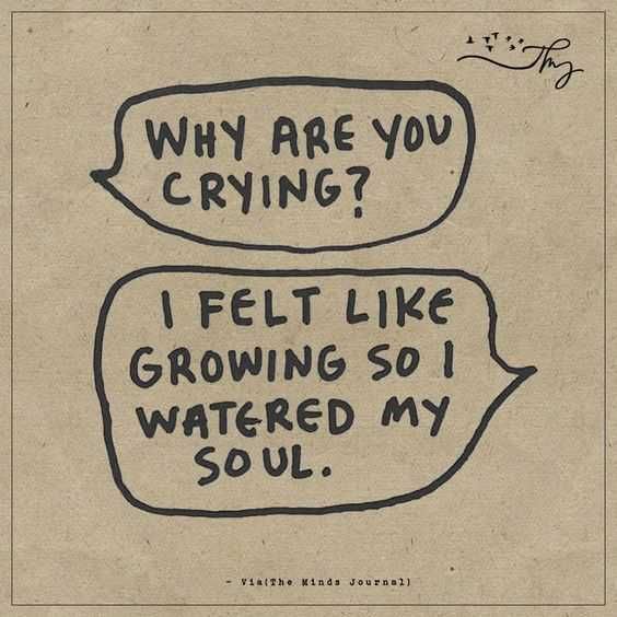 Amazing Inspirational Thought Crying