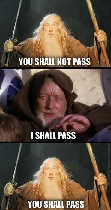 Star Wars Memes Jedi Vs Lord Of The Rings