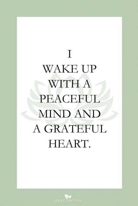 Positive Affirmations Quotes Peaceful Mind