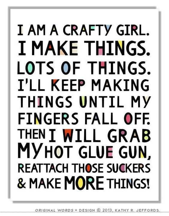 Crafting Memes Hot Glue Gun