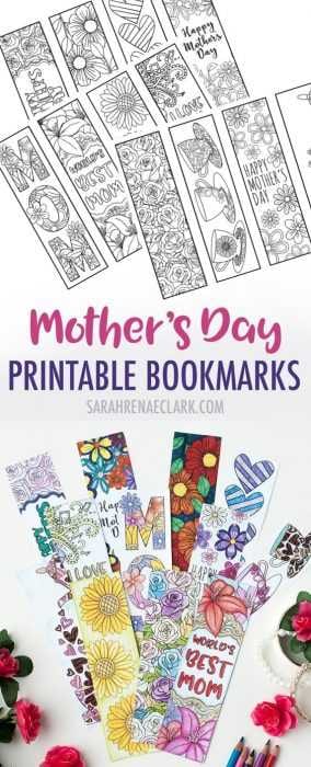 Diy Coloring Bookmarks