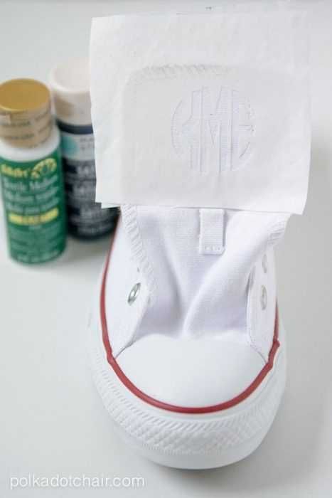 Monogram Diy Chuck Taylor