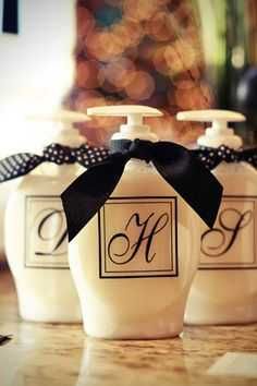 Diy Monogram Project Soap Dispenser