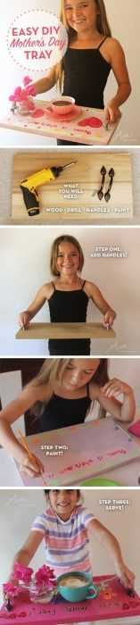 Diy Mothers Day Tray