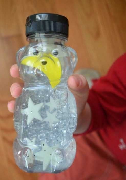 Sensory Bottles Honey Jar