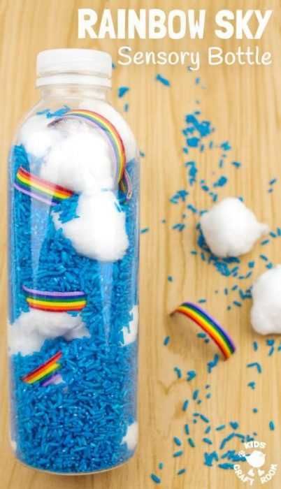 Sensory Bottles Sky