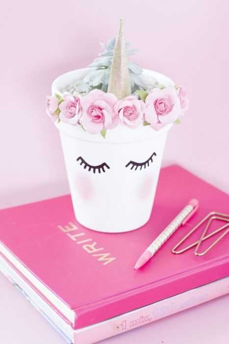 Diy Unicorn Planter