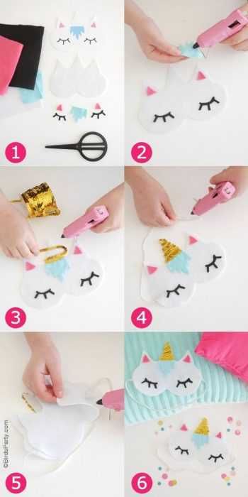 Diy Unicorn Sleep Mask