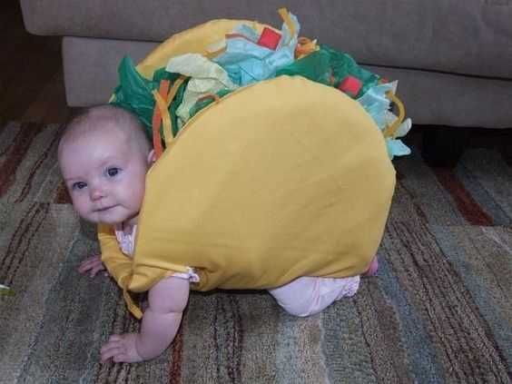 Funny Kid Picture Taco Kid