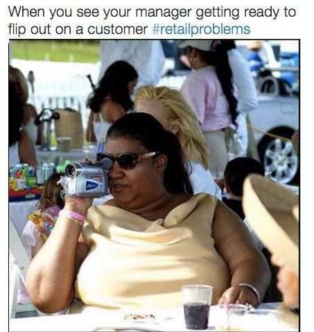 Funny Retail Worker Pictures Manager Cam