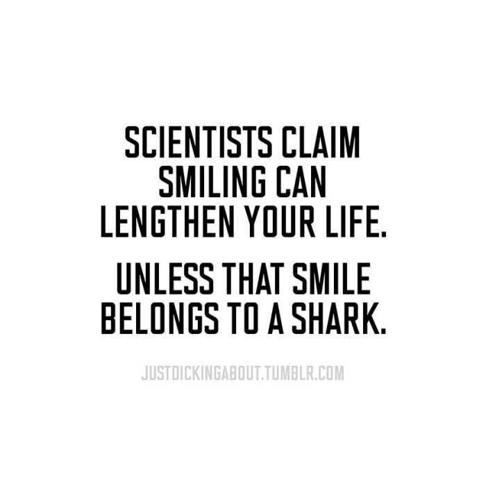 Short Snappy Funny Quotes Smiling