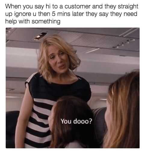 Funny Retail Worker Images Customer Help